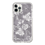 Slim Protection Case［ MERCURYDUO - NuanceFlower -Grey ］