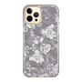 Slim Protection Case［ MERCURYDUO - NuanceFlower -Grey ］
