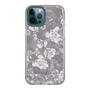 Slim Protection Case［ MERCURYDUO - NuanceFlower -Grey ］