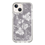 Slim Protection Case［ MERCURYDUO - NuanceFlower -Grey ］