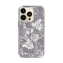 Slim Protection Case［ MERCURYDUO - NuanceFlower -Grey ］