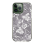 Slim Protection Case［ MERCURYDUO - NuanceFlower -Grey ］