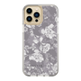 Slim Protection Case［ MERCURYDUO - NuanceFlower -Grey ］