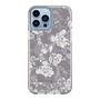 Slim Protection Case［ MERCURYDUO - NuanceFlower -Grey ］