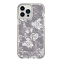 Slim Protection Case［ MERCURYDUO - NuanceFlower -Grey ］