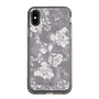 Slim Protection Case［ MERCURYDUO - NuanceFlower -Grey ］