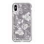 Slim Protection Case［ MERCURYDUO - NuanceFlower -Grey ］