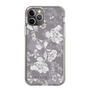 Slim Protection Case［ MERCURYDUO - NuanceFlower -Grey ］