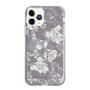 Slim Protection Case［ MERCURYDUO - NuanceFlower -Grey ］