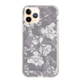 Slim Protection Case［ MERCURYDUO - NuanceFlower -Grey ］