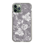 Slim Protection Case［ MERCURYDUO - NuanceFlower -Grey ］