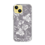 Slim Protection Case［ MERCURYDUO - NuanceFlower -Grey ］