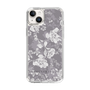 Slim Protection Case［ MERCURYDUO - NuanceFlower -Grey ］