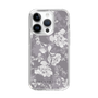 Slim Protection Case［ MERCURYDUO - NuanceFlower -Grey ］