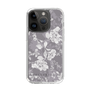 Slim Protection Case［ MERCURYDUO - NuanceFlower -Grey ］