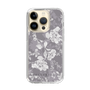 Slim Protection Case［ MERCURYDUO - NuanceFlower -Grey ］