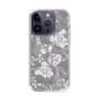 Slim Protection Case［ MERCURYDUO - NuanceFlower -Grey ］