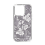 Slim Protection Case［ MERCURYDUO - NuanceFlower -Grey ］