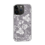 Slim Protection Case［ MERCURYDUO - NuanceFlower -Grey ］