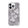 Slim Protection Case［ MERCURYDUO - NuanceFlower -Grey ］