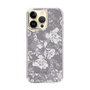 Slim Protection Case［ MERCURYDUO - NuanceFlower -Grey ］