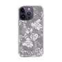 Slim Protection Case［ MERCURYDUO - NuanceFlower -Grey ］