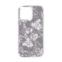 Slim Protection Case［ MERCURYDUO - NuanceFlower -Grey ］