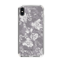 Slim Protection Case［ MERCURYDUO - NuanceFlower -Grey ］