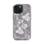 Slim Protection Case［ MERCURYDUO - NuanceFlower -Grey ］