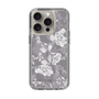 Slim Protection Case［ MERCURYDUO - NuanceFlower -Grey ］