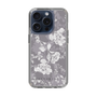 Slim Protection Case［ MERCURYDUO - NuanceFlower -Grey ］