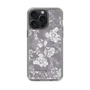 Slim Protection Case［ MERCURYDUO - NuanceFlower -Grey ］