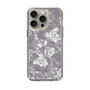 Slim Protection Case［ MERCURYDUO - NuanceFlower -Grey ］