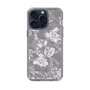 Slim Protection Case［ MERCURYDUO - NuanceFlower -Grey ］
