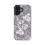 Slim Protection Case［ MERCURYDUO - NuanceFlower -Grey ］