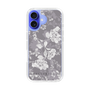 Slim Protection Case［ MERCURYDUO - NuanceFlower -Grey ］