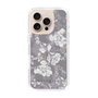 Slim Protection Case［ MERCURYDUO - NuanceFlower -Grey ］