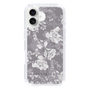 Slim Protection Case［ MERCURYDUO - NuanceFlower -Grey ］