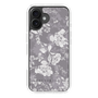 Slim Protection Case［ MERCURYDUO - NuanceFlower -Grey ］