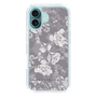 Slim Protection Case［ MERCURYDUO - NuanceFlower -Grey ］