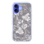 Slim Protection Case［ MERCURYDUO - NuanceFlower -Grey ］