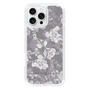 Slim Protection Case［ MERCURYDUO - NuanceFlower -Grey ］