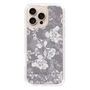 Slim Protection Case［ MERCURYDUO - NuanceFlower -Grey ］