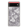 Slim Protection Case［ MERCURYDUO - NuanceFlower -Grey ］