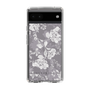 Slim Protection Case［ MERCURYDUO - NuanceFlower -Grey ］