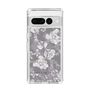 Slim Protection Case［ MERCURYDUO - NuanceFlower -Grey ］
