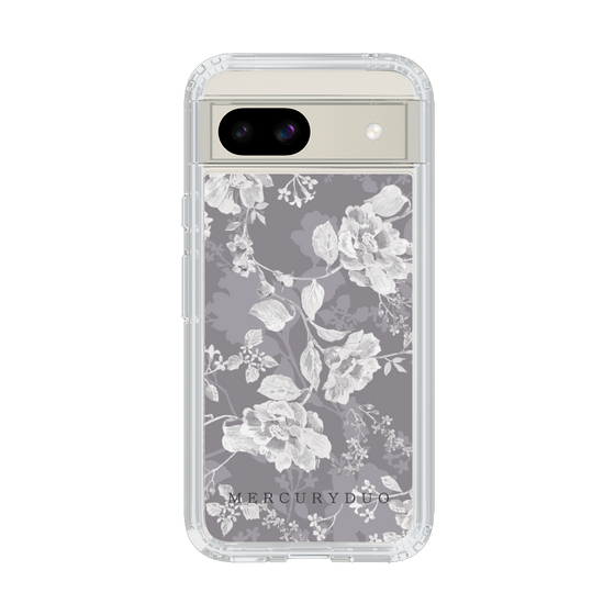 Slim Protection Case［ MERCURYDUO - NuanceFlower -Grey ］