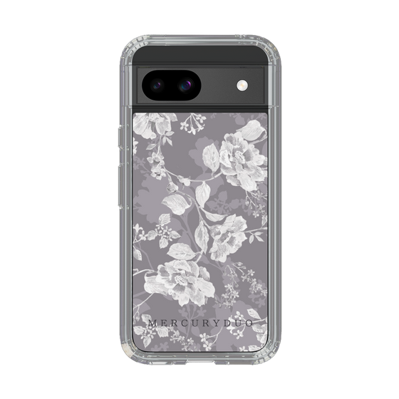 Slim Protection Case［ MERCURYDUO - NuanceFlower -Grey ］