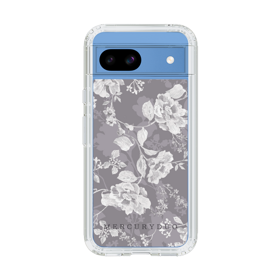 Slim Protection Case［ MERCURYDUO - NuanceFlower -Grey ］