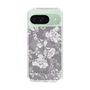 Slim Protection Case［ MERCURYDUO - NuanceFlower -Grey ］